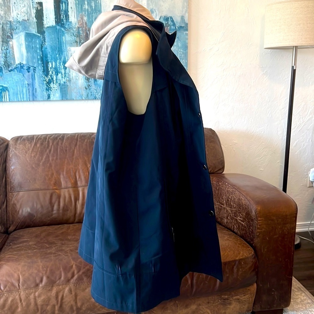 Cold water creek jacket . Size 1X with hoodie - Picture 3 of 12